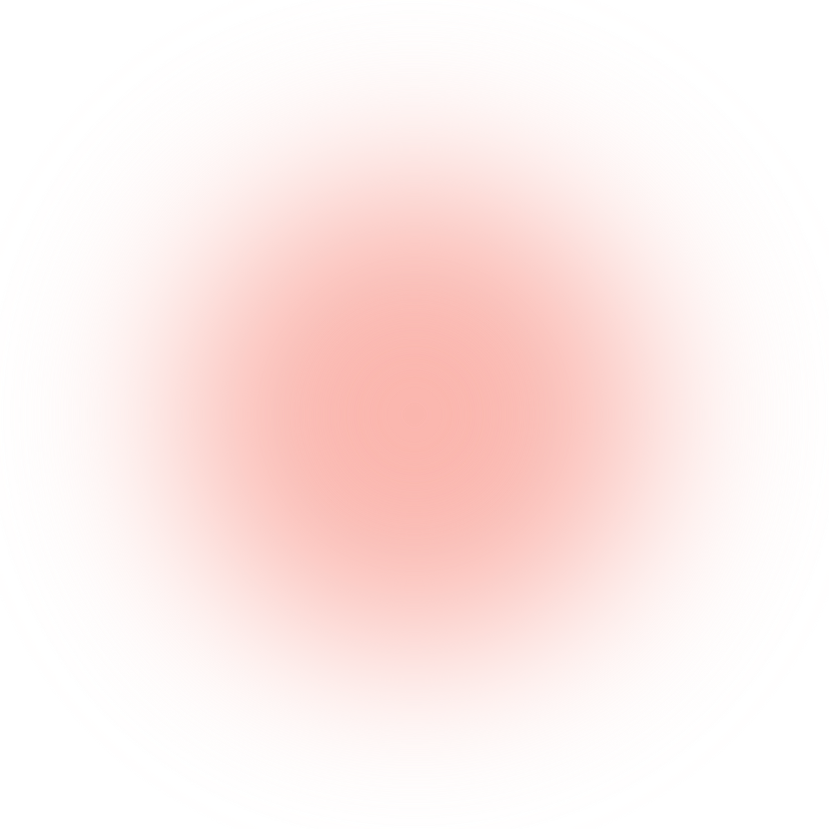 Rose Pink Blush Blur Circle