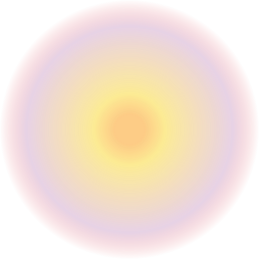 Contemporary Blur Gradient Aura Graphic Shape